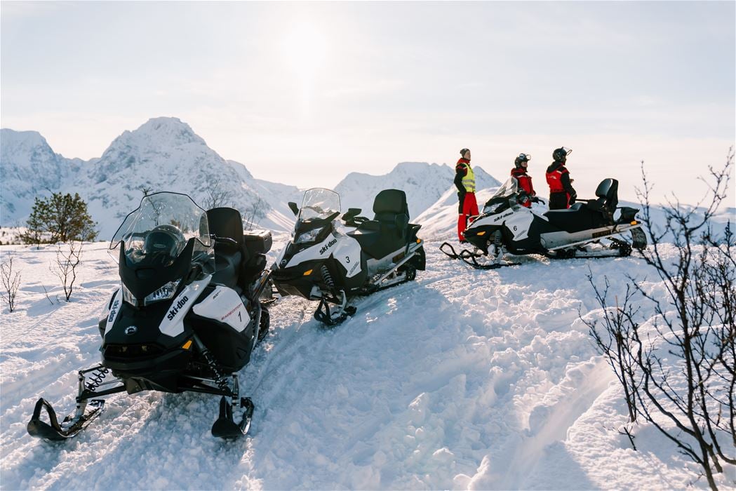Snowmobile Safari saindo de Tromso 3
